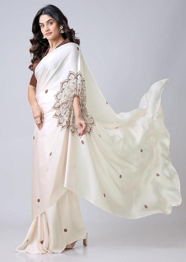 Kaftan Saree with Blouse