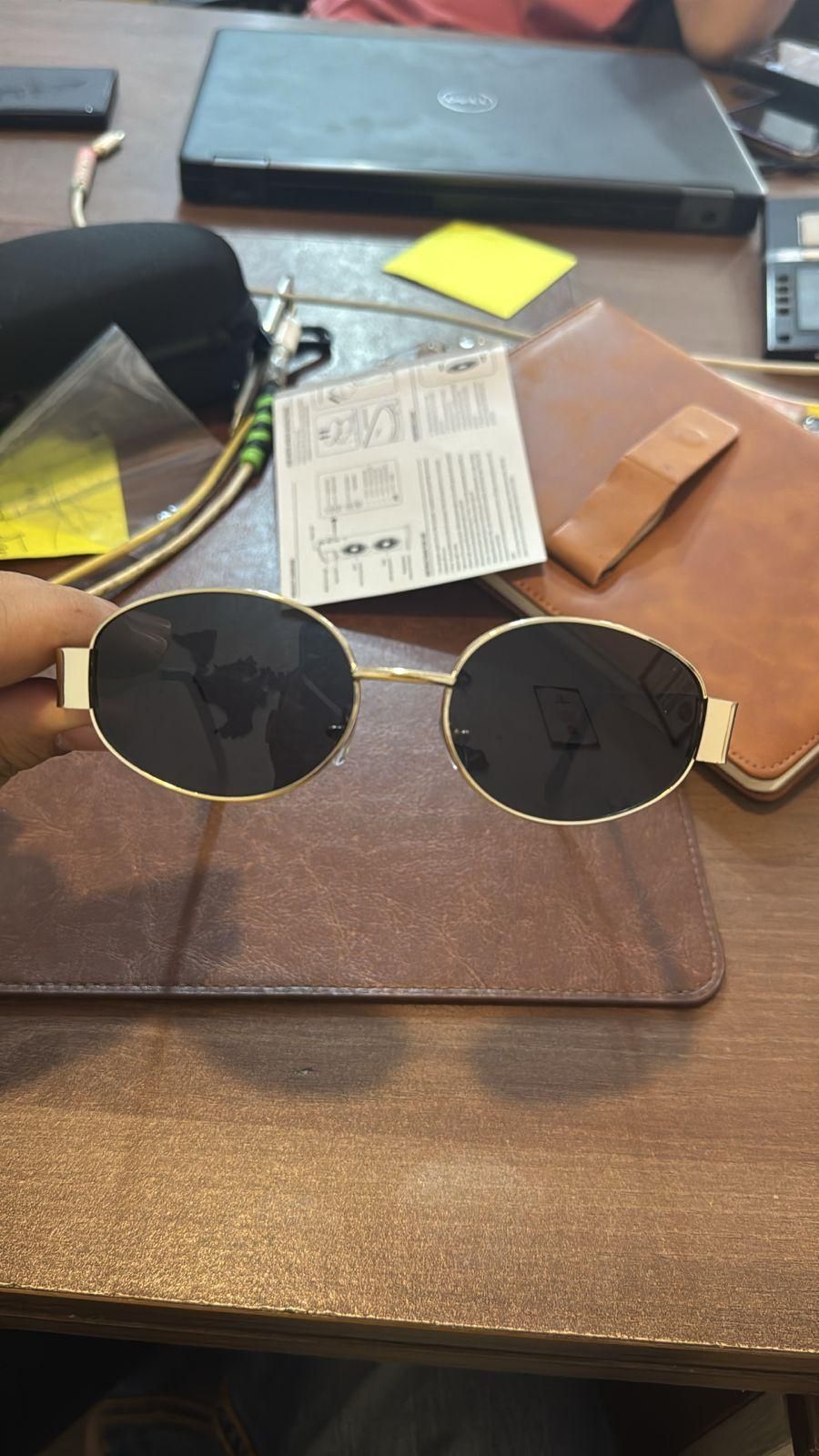 Retro Oval Sunglasses — UV Protection Women's Eyewear