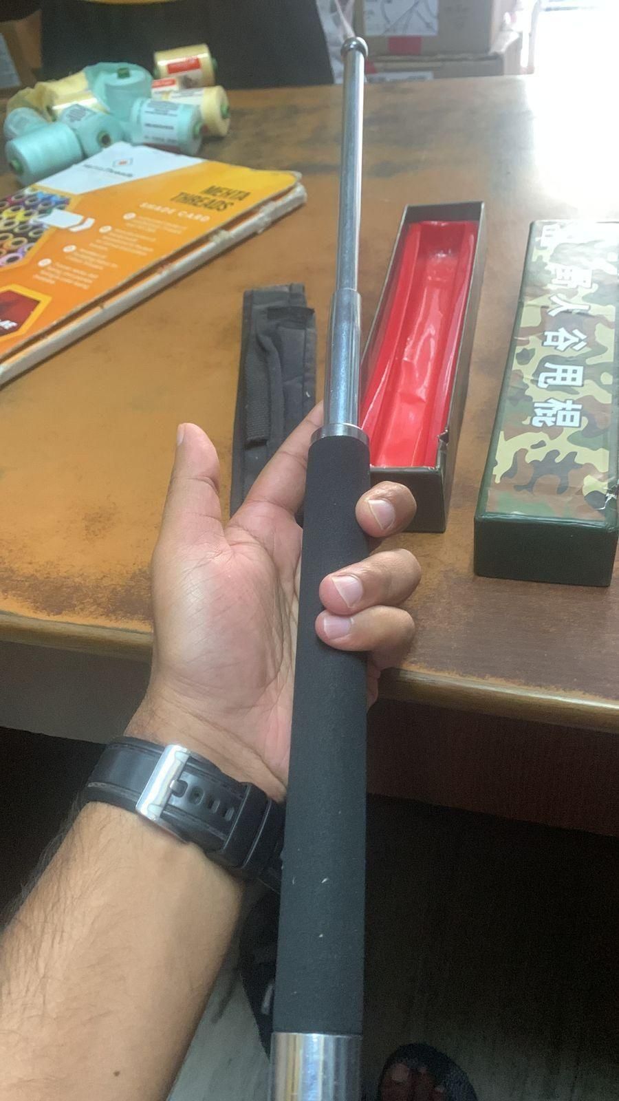 Extendable Tactical Rod — Self Defense Security Baton