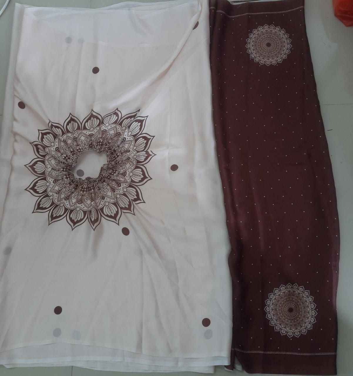 Kaftan Saree with Blouse