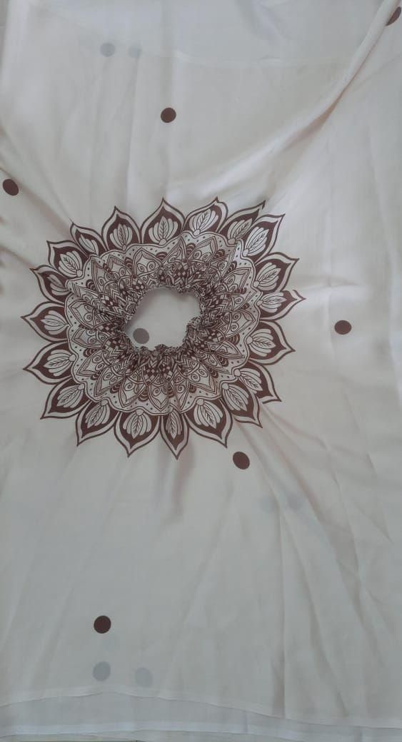Kaftan Saree with Blouse