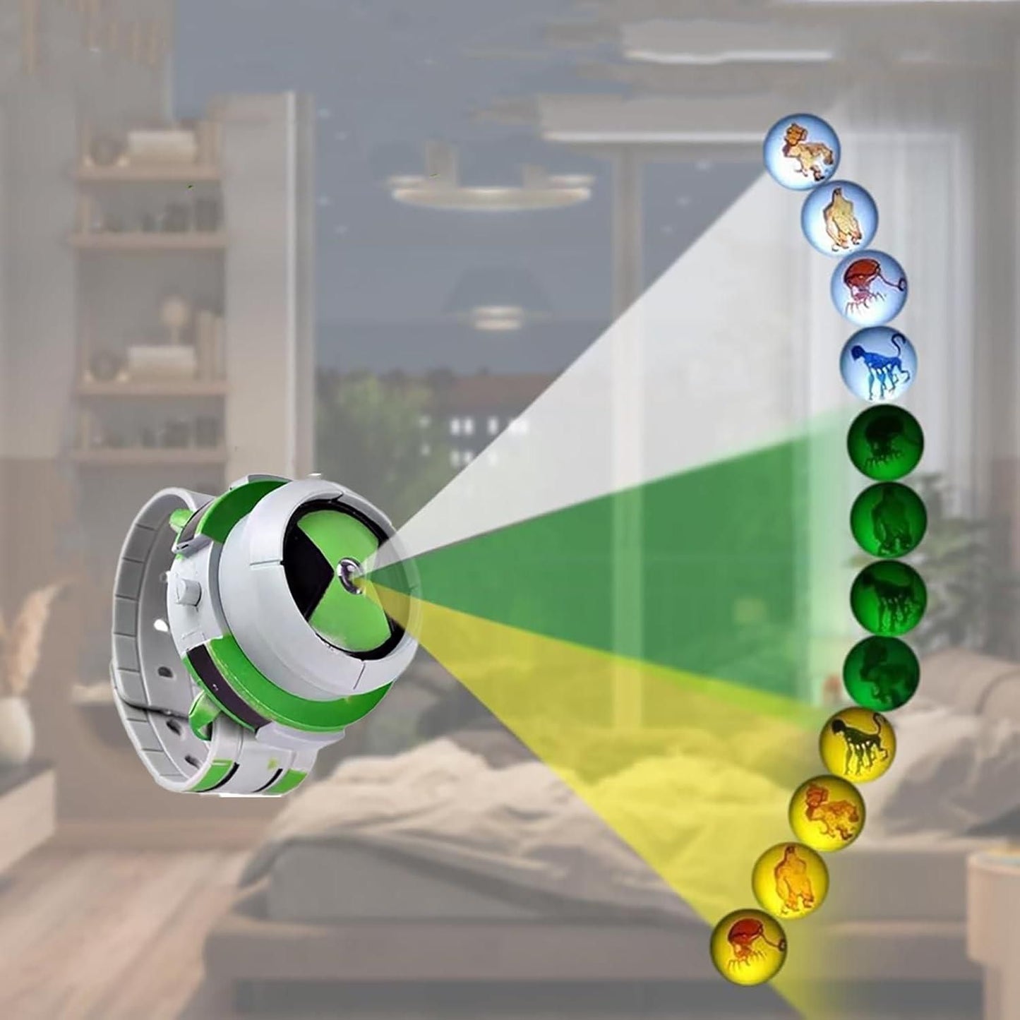 Kids Projector Watch — Ben 10 Style Anime Toy