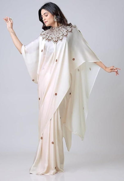 Kaftan Saree with Blouse